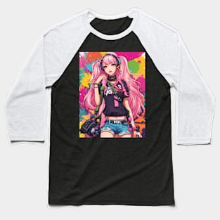 Catnip Chronicles Anime Waifu Baseball T-Shirt